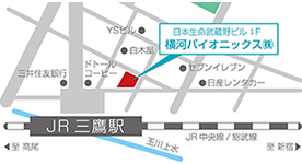 店舗の地図